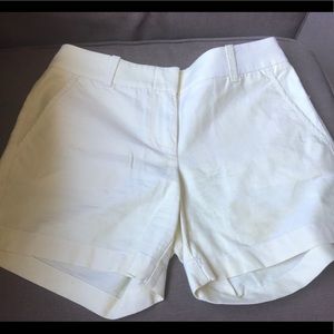 Jcrew size 0 yellow shorts